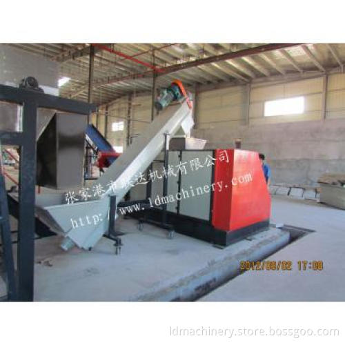 Plastic film squeezer machine